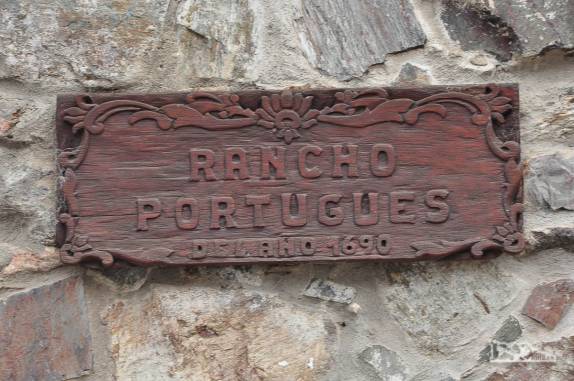 Rancho Portugues, uma das mais antigas construções em Colonia del Sacramento, no sul do Uruguai